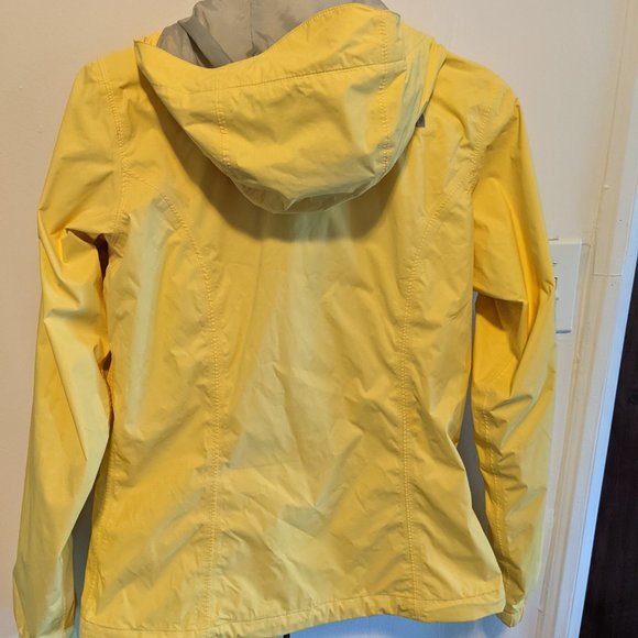 Yellow The North Face Rain Coat Jacket - Picture 5 of 11